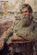 Ilia Efimovich Repin Do not charge the Czech Republic Andrei portrait oil painting picture wholesale